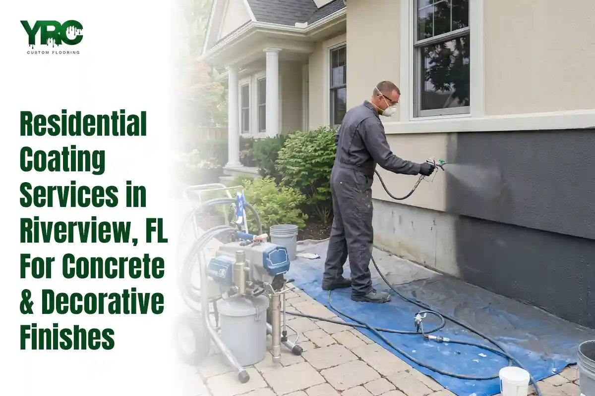 Residential Coating Services in Riverview, FL for Concrete and Decorative Finishes